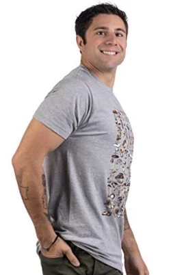 Vintage Mushrooms Illustration | Morel Hunter Shroom Nature Art Men Women T-Shirt 11 Vintage Mushrooms Illustration | Morel Hunter Shroom Nature Art Men Women T-Shirt -T-Shirt Store 41fyM12SV4L