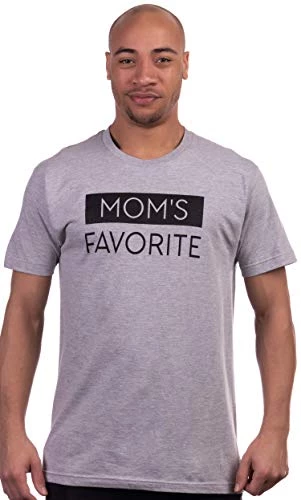 Mom's Favorite | Funny Son Brother Sibling Joke Mother's Day Holiday Family Humor T-Shirt For Men 4 Mom's Favorite | Funny Son Brother Sibling Joke Mother's Day Holiday Family Humor T-Shirt For Men - Image 2