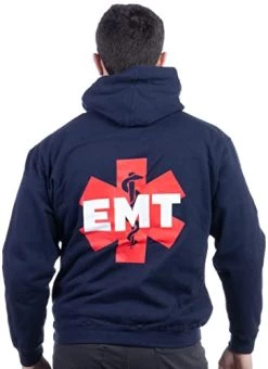 Ann Arbor T-shirt Co. EMT AEMT Star Life | Medical Paramedic Ambulance Emergency For Men Women Hooded Sweatshirt Hoody 11 Ann Arbor T-shirt Co. EMT AEMT Star Life | Medical Paramedic Ambulance Emergency For Men Women Hooded Sweatshirt Hoody -T-Shirt Store 41gPCWxG83L