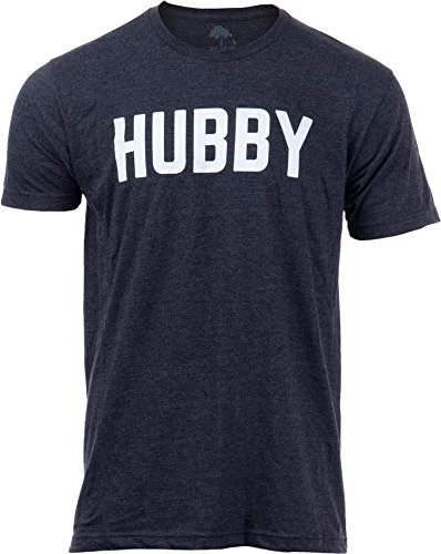 Hubby | Funny Dad Joke Groom Humor Marriage Anniversary Husband Saying Cute Dude Honeymoon Men's T-Shirt 3 Hubby | Funny Dad Joke Groom Humor Marriage Anniversary Husband Saying Cute Dude Honeymoon Men's T-Shirt