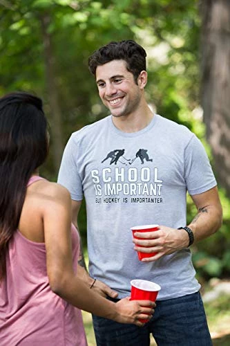 School Is Important But Hockey Is Importanter | Funny Sports Unisex T-Shirt 7 School Is Important But Hockey Is Importanter | Funny Sports Unisex T-Shirt - Image 5