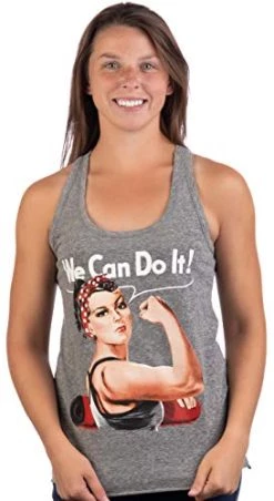 Rosie The Yogi | Cute, Funny Riveter Yoga Mat Fun Workout Racerback Tank Top For Women -T-Shirt Store 41hGitsY63L 3