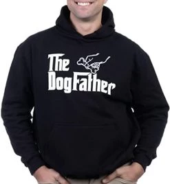 Ann Arbor T-shirt Co. The Dogfather | Funny, Cute Dog Father Dad Owner Pet Doggo Pup Fun Humor Hooded Sweatshirt Hoody 9 Ann Arbor T-shirt Co. The Dogfather | Funny, Cute Dog Father Dad Owner Pet Doggo Pup Fun Humor Hooded Sweatshirt Hoody -T-Shirt Store 41i 0omsoL. AC