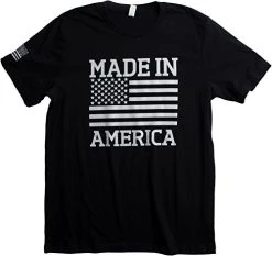 Made In America | USA Military Pride Tactical Subdued Merica Flag Unisex T-Shirt -T-Shirt Store 41i8MXYoSIL