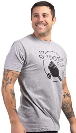 My Retirement Plan: Pickleball | Funny Pickle Ball Player Retiree Paddle Joke T-Shirt For Men Women -T-Shirt Store 41iKQL0vPfL
