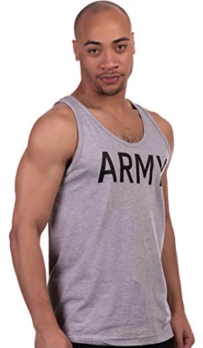Army PT Style Tank Top | U.S. Military Physical Training Infantry Workout Sleeveless Work Out Shirt 4 Army PT Style Tank Top | U.S. Military Physical Training Infantry Workout Sleeveless Work Out Shirt - Image 2