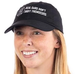 Real Cars Don't Shift Themselves | Funny Auto Racing Mechanic Manual Baseball Cap Dad Hat Black -T-Shirt Store 41jAiv3udGL
