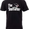 The Shotfather | Funny Bird Camp Duck Hunting Grouse Goose Turkey Hunt Hunter Joke T-Shirt For Men Women-(Adult,XL) Black -T-Shirt Store 41jWgUJYJlL