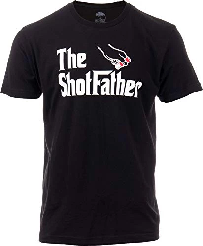 The Shotfather | Funny Bird Camp Duck Hunting Grouse Goose Turkey Hunt Hunter Joke T-Shirt For Men Women-(Adult,XL) Black 3 The Shotfather | Funny Bird Camp Duck Hunting Grouse Goose Turkey Hunt Hunter Joke T-Shirt For Men Women-(Adult,XL) Black