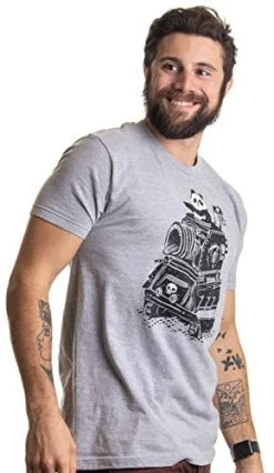 Panda Tank | Funny Fun Cute Cool Silly Tanker Armor Art For Men Women T-Shirt-(Adult,XL) Heather Grey -T-Shirt Store 41jsehBXjwL