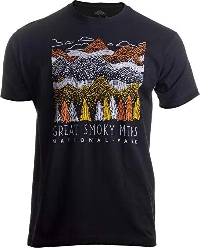 Great Smoky Mountains National Park | Smokie Poster Decal Art Men Women T-Shirt 8 Great Smoky Mountains National Park | Smokie Poster Decal Art Men Women T-Shirt - Image 6