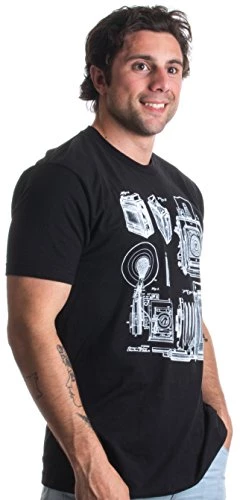 1938 Graflex Speed Graphic Camera Patent Drawing | Photographer Unisex T-Shirt 5 1938 Graflex Speed Graphic Camera Patent Drawing | Photographer Unisex T-Shirt - Image 3