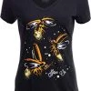 Fireflies | Lightning Bug Firefly Nature Art Insect Fire Fly V-Neck T-Shirt For Women-(Vneck,S) Vintage Black 1 Fireflies | Lightning Bug Firefly Nature Art Insect Fire Fly V-Neck T-Shirt For Women-(Vneck,S) Vintage Black -T-Shirt Store 41kmxO0JLIL