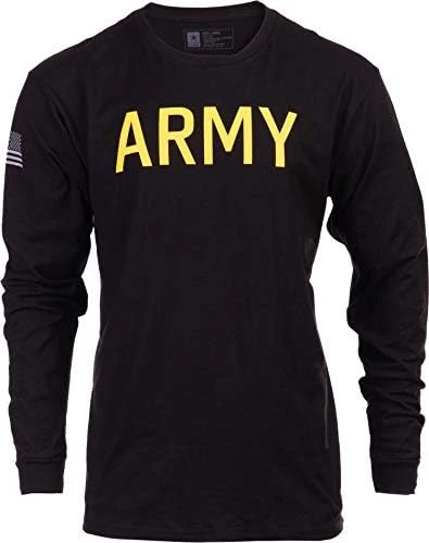 Army PT Style Shirt | U.S. Military Physical Training Infantry Workout Long Sleeve T-Shirt 7 Army PT Style Shirt | U.S. Military Physical Training Infantry Workout Long Sleeve T-Shirt - Image 5