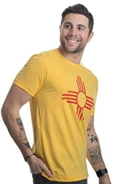 Vintage New Mexico Flag | Zia Sun New Mexican State Pride Men Or Women T-Shirt -T-Shirt Store 41mFDQ9RxfL