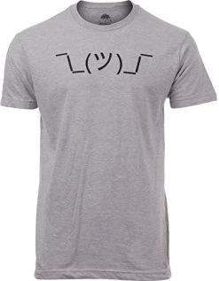 ¯_(ツ)_/¯ | Shrug Emoji Meme Shruggie Funny Sarcasm Joke Sarcastic Graphic T-Shirt For Men Women