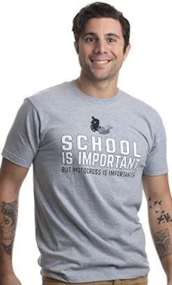 School Is Important, But Motocross Is Importanter | Motorcycle Dirt Bike T-Shirt -T-Shirt Store 41mfmRDAOiL