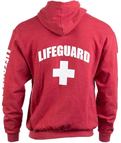 Lifeguard | Zip Fleece Hoody Sweatshirt Hoodie Sweater Unisex Uniform Men Women 8 Lifeguard | Zip Fleece Hoody Sweatshirt Hoodie Sweater Unisex Uniform Men Women - Image 6