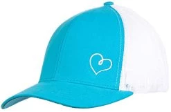 Heart Stitch | Ponytail Trucker Hat, Cute Boating Lake Beach Pool Pony Tail Cap-Blue 12 Heart Stitch | Ponytail Trucker Hat, Cute Boating Lake Beach Pool Pony Tail Cap-Blue -T-Shirt Store 41nB4DiWIVL