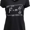 May The (F=m*dv/dt) Be With You | Funny Physics Science Women's T-Shirt -T-Shirt Store 41op7xmNShL 1