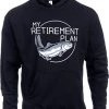 Ann Arbor T-shirt Co. My (Fishing) Retirement Plan | Funny Fish Pole Humor Fisherman Joke Hooded Sweatshirt Hoody -T-Shirt Store 41ovQdERP0L