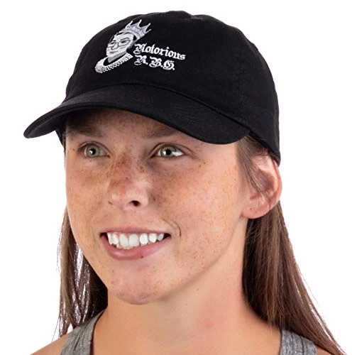 Ann Arbor T-shirt Co. Notorious R.B.G. Funny Progressive Liberal Ruth Bader Ginsburg Baseball Dad Cap Hat 4 Ann Arbor T-shirt Co. Notorious R.B.G. Funny Progressive Liberal Ruth Bader Ginsburg Baseball Dad Cap Hat - Image 2