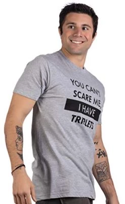 You Can't Scare Me, I Have Daughters | Funny Dad Daddy Cute Joke Men T-Shirt -T-Shirt Store 41pnmrrX5uL