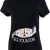See You Soon (Twins)! | Cute Funny Maternity Baby Pregnancy Top T-Shirt For Pregnant Women -T-Shirt Store 41qUxmY4WFL