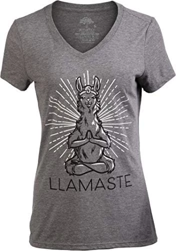Llamaste | Cute, Funny Yoga Llama Namaste Workout Racerback Tank Top For Women 8 Llamaste | Cute, Funny Yoga Llama Namaste Workout Racerback Tank Top For Women - Image 6