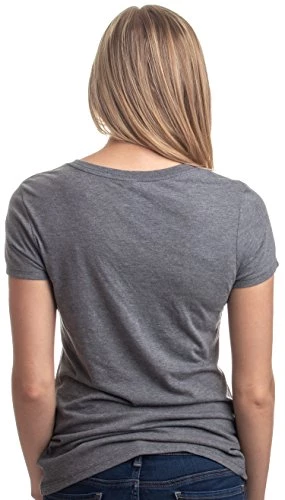 Scientist Lady | Cool Girls Science STEM Teacher Funny V-Neck T-Shirt For Women-(Vneck,XL) Heather Grey 6 Scientist Lady | Cool Girls Science STEM Teacher Funny V-Neck T-Shirt For Women-(Vneck,XL) Heather Grey - Image 4