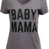 Baby Mama | Funny New Mother Mom Mommy Maternity Gift Humor Women's T-Shirt