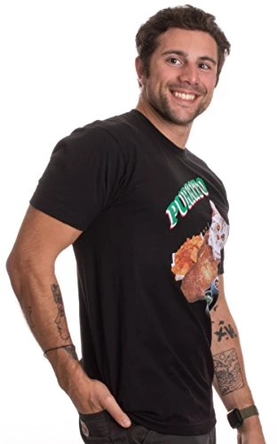 Purrito | Cat In A Burrito Funny Mexican Food Kitty Salsa Guac Kitten T-Shirt 4 Purrito | Cat In A Burrito Funny Mexican Food Kitty Salsa Guac Kitten T-Shirt - Image 2