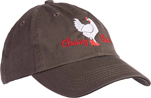 Ann Arbor T-shirt Co. Classy Chick | Funny, Cute Chicken Hen Humor Chiken Baseball Dad Hat For Women Men 3 Ann Arbor T-shirt Co. Classy Chick | Funny, Cute Chicken Hen Humor Chiken Baseball Dad Hat For Women Men