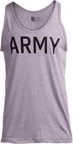 Army PT Style Tank Top | U.S. Military Physical Training Infantry Workout Sleeveless Work Out Shirt 13 Army PT Style Tank Top | U.S. Military Physical Training Infantry Workout Sleeveless Work Out Shirt -T-Shirt Store 41reLouKCbL. AC 1