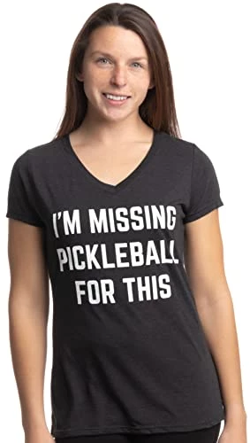 I'm Missing Pickleball For This | Funny Pickle Ball Player Retiree Paddle Joke T-Shirt For Men Women 5 I'm Missing Pickleball For This | Funny Pickle Ball Player Retiree Paddle Joke T-Shirt For Men Women - Image 3