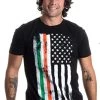 Irish-American Flag | America USA Ireland Heritage Pride Stylized Unisex T-Shirt 1 Irish-American Flag | America USA Ireland Heritage Pride Stylized Unisex T-Shirt -T-Shirt Store 41tTxc0VnAL 1