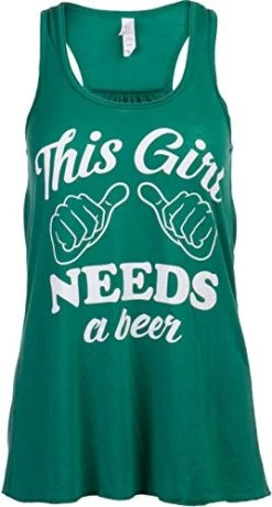 This Girl Needs A Beer | Women Racerback St. Patrick's Day Irish Paddy Tank Top 9 This Girl Needs A Beer | Women Racerback St. Patrick's Day Irish Paddy Tank Top -T-Shirt Store 41tecj7LFxL