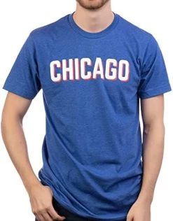 Chicago | Classic Retro City Illinois IL Lake Michigan Midwest Pride Men Women T-Shirt -T-Shirt Store 41u7m8AShXL. AC