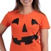 Jack O' Lantern Pumpkin Women's T-Shirt/Easy Halloween Costume Fun Tee 2 Jack O' Lantern Pumpkin Women's T-Shirt/Easy Halloween Costume Fun Tee -T-Shirt Store 41uIpVrBsCL