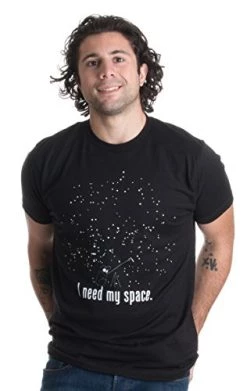 I Need My Space Unisex T-Shirt Cheesey, Funny Astronomy Humor Tee
