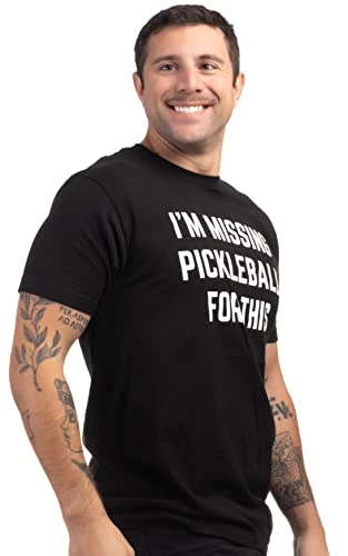 I'm Missing Pickleball For This | Funny Pickle Ball Player Retiree Paddle Joke T-Shirt For Men Women 4 I'm Missing Pickleball For This | Funny Pickle Ball Player Retiree Paddle Joke T-Shirt For Men Women - Image 2