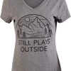 Still Plays Outside | Funny Cool Camping Hiking Camp Hike Women Outdoors Shirt Top 1 Still Plays Outside | Funny Cool Camping Hiking Camp Hike Women Outdoors Shirt Top -T-Shirt Store 41uthSc3M4L