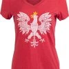 Poland Pride | Vintage Style, Retro Polish Eagle Polska Women Girl T-Shirt Top 2 Poland Pride | Vintage Style, Retro Polish Eagle Polska Women Girl T-Shirt Top -T-Shirt Store 41uxjbrdk1L