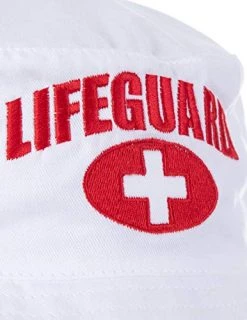Lifeguard Bucket Hat | Professional Guard Red Sun Cap Men Women Costume Uniform - White 7 Lifeguard Bucket Hat | Professional Guard Red Sun Cap Men Women Costume Uniform - White -T-Shirt Store 41v9Fg99IyL