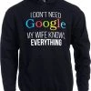 My Wife Knows Everything! | Funny Husband Dad Groom T-Shirt 2 My Wife Knows Everything! | Funny Husband Dad Groom T-Shirt -T-Shirt Store 41vF7XMu1LL