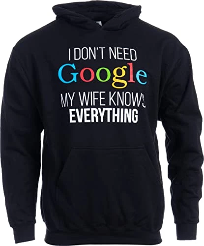My Wife Knows Everything! | Funny Husband Dad Groom T-Shirt 3 My Wife Knows Everything! | Funny Husband Dad Groom T-Shirt