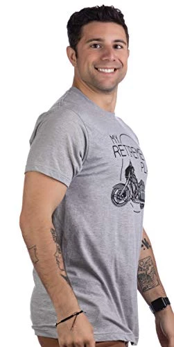 My Retirement Plan (Motorcycle) | Funny Biker Riding Rider Retired Man T-Shirt 5 My Retirement Plan (Motorcycle) | Funny Biker Riding Rider Retired Man T-Shirt - Image 3