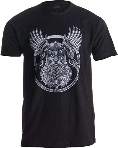 Odin | Norse Mythology God Valkyrie Valhalla Viking Raven Nordic Thor T-Shirt 2 Odin | Norse Mythology God Valkyrie Valhalla Viking Raven Nordic Thor T-Shirt - Image 2