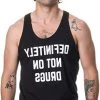 Definitely Not On Drugs | Funny Party, Rave, Festival Club Humor Unisex Tank Top 2 Definitely Not On Drugs | Funny Party, Rave, Festival Club Humor Unisex Tank Top -T-Shirt Store 41wDazMMa3L 1
