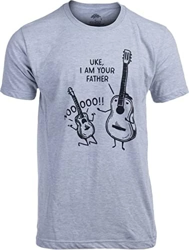 Uke, I Am Your Father | Funny Ukelele Musician Saying Tee Shirt, Guitar Music Pun Dad Joke T-Shirt For Men 6 Uke, I Am Your Father | Funny Ukelele Musician Saying Tee Shirt, Guitar Music Pun Dad Joke T-Shirt For Men - Image 4